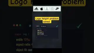 Logo height problem solved with CSS 
