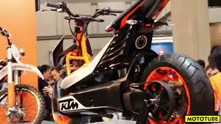 2018 KTM E SPEED ELECTRIC SCOOTER l MOTOTUBE