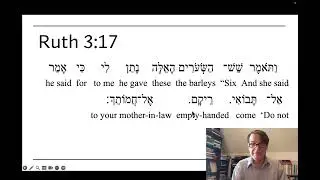 Ruth 3:17 (Hebrew)