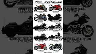 top 10 most expensive bikes prices 2025 #bikes #expensive #indian #ducati #kawasaki #harleydavidson