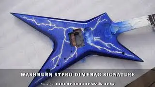 Washburn Dime  STpro BOLT- PANTERA - by Vin Graham ( Borderwars)