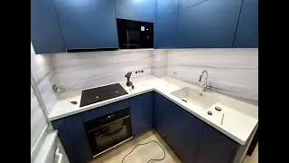 Stikla virtuves sienas paneļi. Timelapse