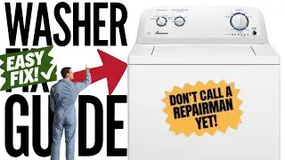How Do I Clear The Error Code On My Amana Top Load Washer