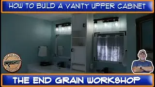 DIY Upper Cabinet Build & Install | Bathroom Vanity Upgrade