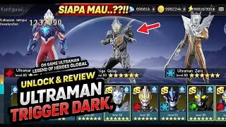 Ultraman Trigger Dark is finally unlockable in Ultraman Legend of Heroes Global! 😈⚡