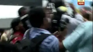 Olympic bronze medal winner Mary Kom arrives at Delhi airport