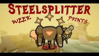 Steel Splitter, weak points only!?!