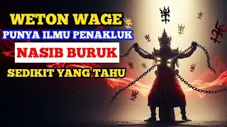 SEDIKIT YANG TAHU! ILMU PENAKLUK NASIB BURUK KHUSUS WETON WAGE