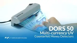 DORS 50 - Compact and Powerful Multi-currency UV Counterfeit Money Detectors | PT Murni