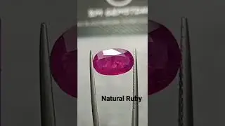 Natural Ruby (Yakoot) stone weight 3.65 carat for sell #viral #trend #beautiful #ruby #stones #love