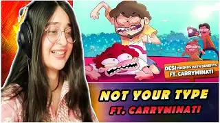 DESI FRIENDS WITH BENEFITS FT. CARRYMINATI | REACTION on @NOTYOURTYPE #reactionvideo #carryminati 