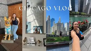 36 HOURS IN CHICAGO|VLOG, PLANTA RESTAURANT & WATER FRONT HOTEL 🏙️