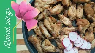 Baked wings|easy wings recipe|Desi sabor