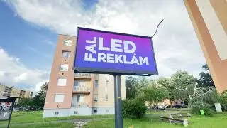 Team Rekl&aacute;m&uuml;gyn&ouml;ks&eacute;g & Ledtrio P5 ledfal 192 *384 - Egy l&aacute;bas szerkezettel