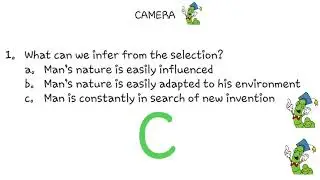 EPT 2022 - Camera (Reading Comprehension)
