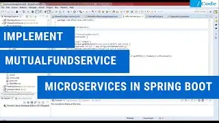 Implement MutualFundService RESTAPI Microservice || Microservices in Spring Boot