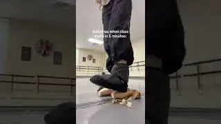 Breaking in the pointe shoes so they don&rsquo;t feel like bricks&hellip; #ballet #ballerina #pointeshoes