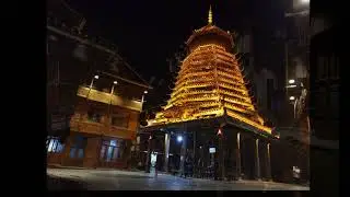Zhaoxing Dong Village - Night Scenes ( 4K video )