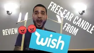 FREE EAR CANDLES FROM WISH! Does it work?(REVIEW)