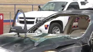 Dramatic crash simulation by first responders serves as wake-up call for high school students