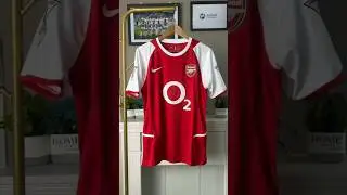Arsenal 2002/03 Henry #14 Retro Home Soccer Jersey! Frame It Or Wear It? #arsenal #henry #futbol