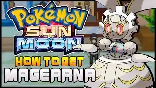 How to get MAGEARNA Pokemon Sun and Moon EU & US Magerana QR code Event ( How to obtain Magearna )