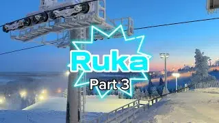 Winter vacation in Ruka Finland part 3 | Finnish and English | no captions, just vibes