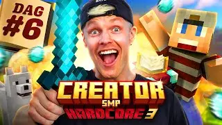 MINECRAFT SMP HARDCORE SURVIVAL DAG 6 - DE IJSMUUR VALT BIJNA!!!