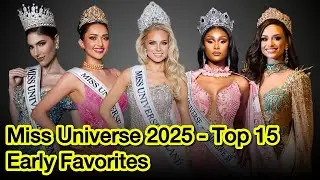 Miss Universe 2025 Early Favorites #missuniverse #missuniverso #missuniverse2025 #74thmissuniverse