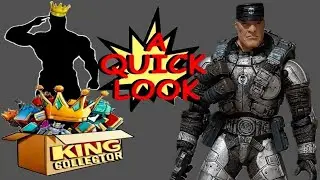 Colonel Victor Hoffman Gears Of War 2 Neca Player Select Epic Video Game Action Figure Quick Review
