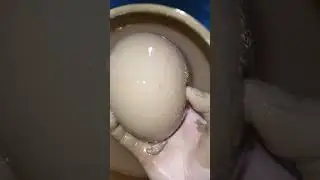 Cleaning a small pink balloon ASMR Sastisfying Mud🤯#experiment #shorts #toyring #mudexperiment