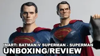 INART BATMAN V SUPERMAN: Dawn of Justice Superman 1/6 scale figure Unboxing and Review!