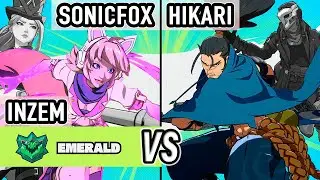2XKO ▰ Sonicfox + INZEM (Caitlyn / Ahri) vs Hikari (Yasuo / Ekko) ▰ High Level Gameplay