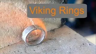 Серебряные кольца викингов. Как я их делаю