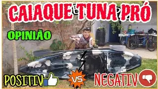 CAIAQUE TUNA PRÓ [Review] QUAL PESO PARA PESCAR EM PÉ!? ESTABILIDADE e pontos NEGATIVOS, +
