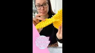 CHOCOLATE HONEYCOMB CAKE TOPPER TUTORIAL