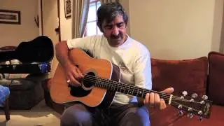 Charley Boyter demonstrates his early guitar styles.