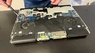 Alienware m17 R4 Laptop. Easy DIY at home disassembly,  repair or upgrade: RAM, SSD battery and more