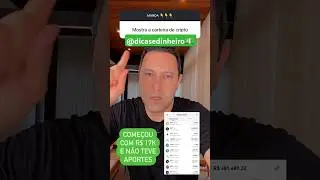 COM 17 MIL REAIS ELE FEZ 500 MIL REAIS INVESTINDO EM CRIPTOMOEDAS. #shorts #cryptomoedas