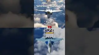 Which Game has the best SU-27 Sound Effects? #warthunder #dcs