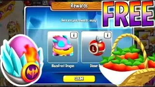 HOW to GET FREE LEGENDARY DRAGON and HUGE AMOUNT of FOOD in Dragon City 2025