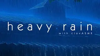 Heavy Rain and Vigorous Thunder～Sleep Hypnosis to Beat Insomnia Symptoms｜Try listening for 3 Minutes