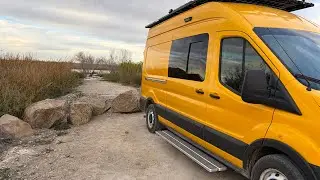 🔴 Van Life || Camping on BLM land in the desert Boondocking in California