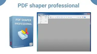 PDF Shaper PDF Software | PDF Viewer and Converter | How to use pdf shaper professional 10 Tutorial