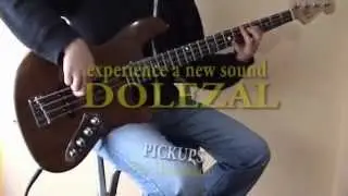 Dolezal pickups - HCJB4 - (Humcancelling Jazz Bass 4)