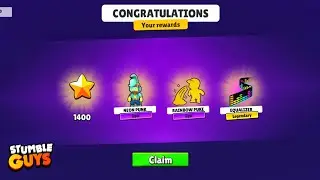 Neon Punk 💡 Legendary Laser Dash - Stumble Guys 0.72