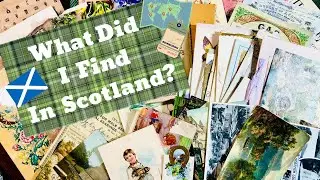Sharing My Crafty Finds From Scotland (Plus Photos From Our Trip) | UK Charity Shop & Antique Store