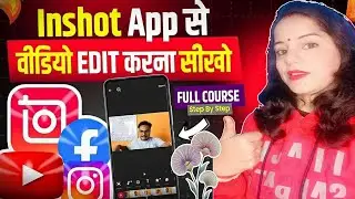 InShot App Full Video Editing Tutorial | Super Transitions Step By Step