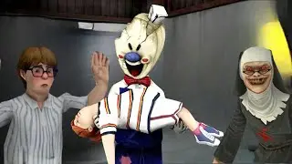 Ice Scream 7 Friends Lis (Hard Darker Mode) Full Gameplay Crazy Ending