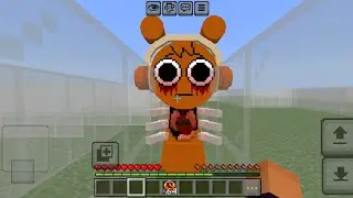 Running incrediblox Sprunki 3D pase 2 Addon Mod in Minecraft PE 